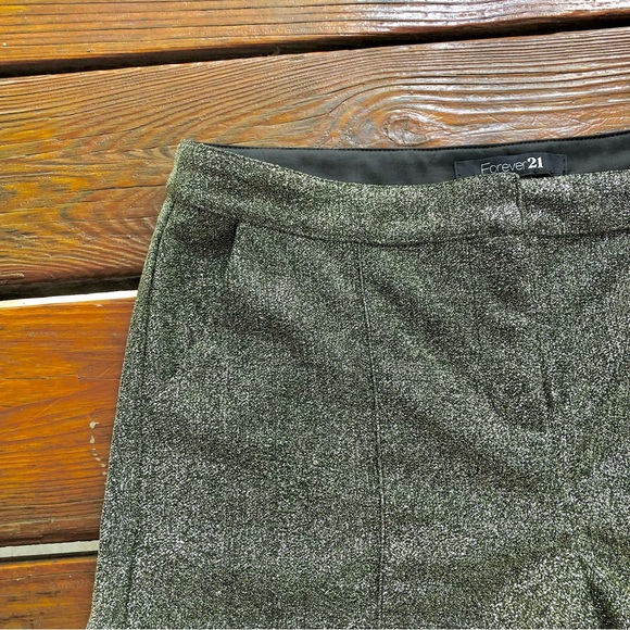 Metallic Sparkling Gold Lurex Shorts, Large - Picture 4 of 6